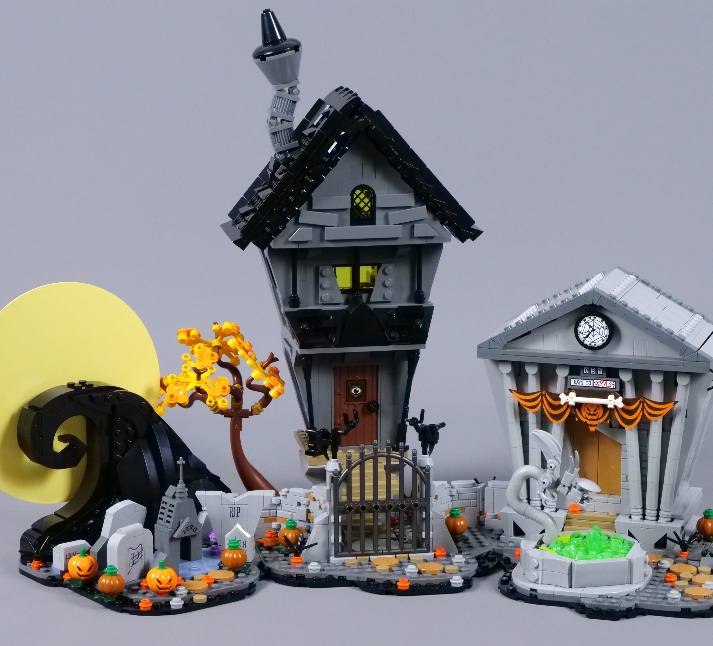 Lego jack skellington fashion house